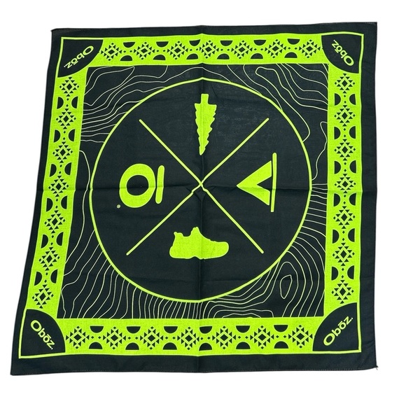 OBOZ hiking brand bright bandana - Picture 3 of 4